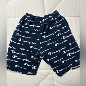 Boys Navy Champion Shorts size Medium